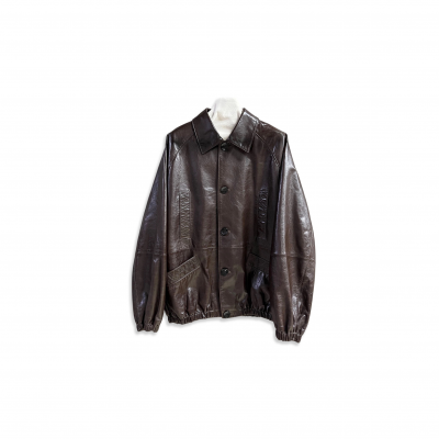 THE ROW LEATHER JACKET 